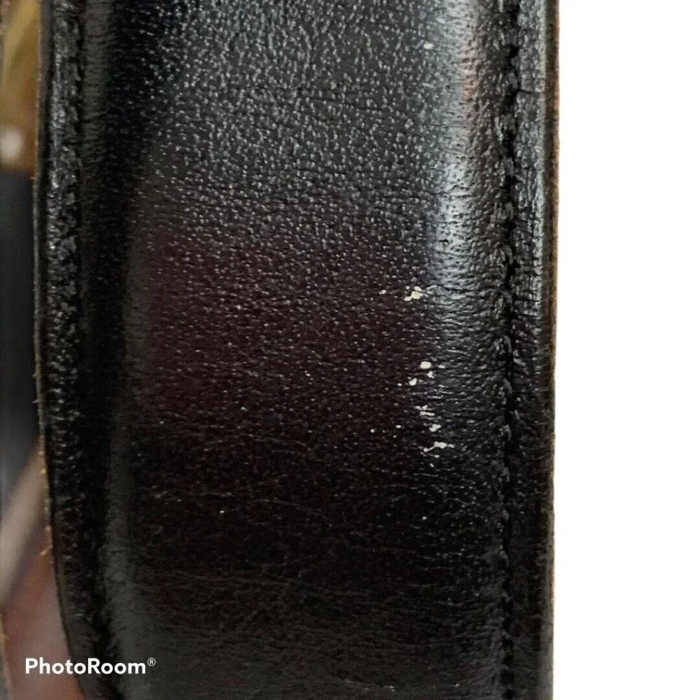 Coach‎ 5800 Men's Size 38 Black Leather Belt
